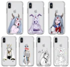 Прозрачный чехол для телефона Hentai с аниме Кагуя для iPhone 11 12 13 Pro XS MAX mini XR X 7 8 6Plus SE, мягкий силиконовый чехол для телефона