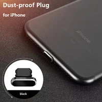 2pcs universal waterproof lightning charging plugs anti dust cap suitable for iphone 12