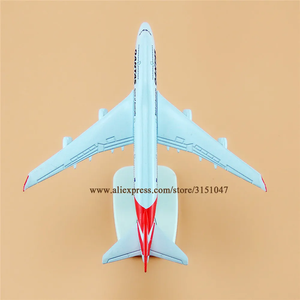 16 см Air Qantas Spirit Of Australia B747 Boeing 747 Airways Airlines металлический сплав модель самолета