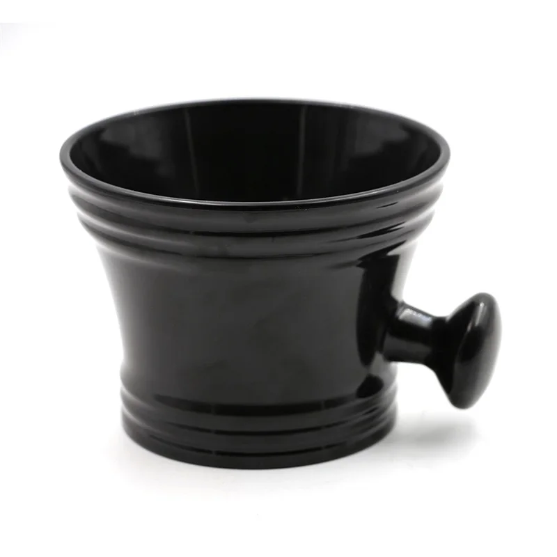 

Профессиональная Мужская Чаша для бритья с ручкой из АБС-пластика, щетка для бритья, чашка для мыла, инструмент для чистки парикмахера