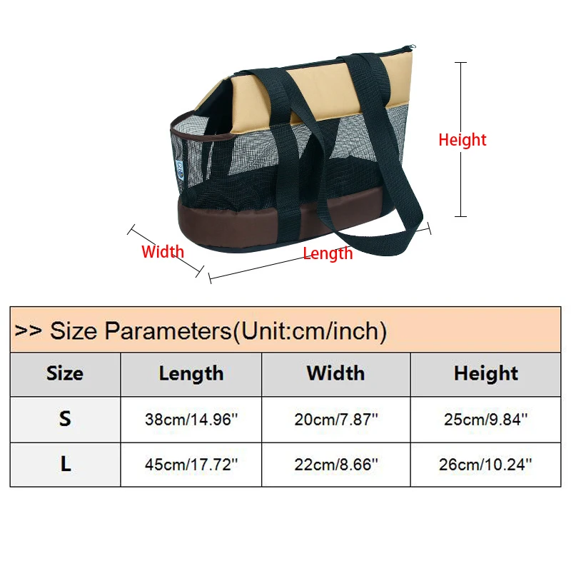 Pet Bag Outdoor Portable Breathable Shoulder Handbag Space Cats Dogs Backpack Folding Travel | Дом и сад