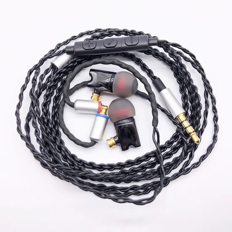 Новые IE800 Наушники Hi Fi наушники вкладыши керамический наушник с MicTop качество mmcx