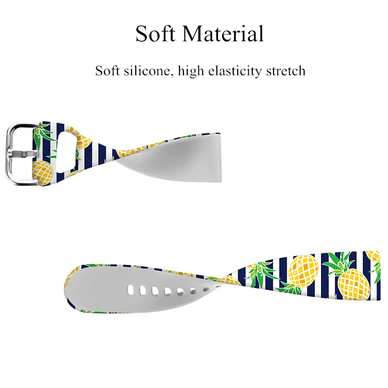 22mm 20mm Band for Samsung Galaxy Watch 42mm 46mm Gear Sport S2 S3 Strap Printed Wrist Bracelet for Huawei GT 2 Amazfit GTR Bip