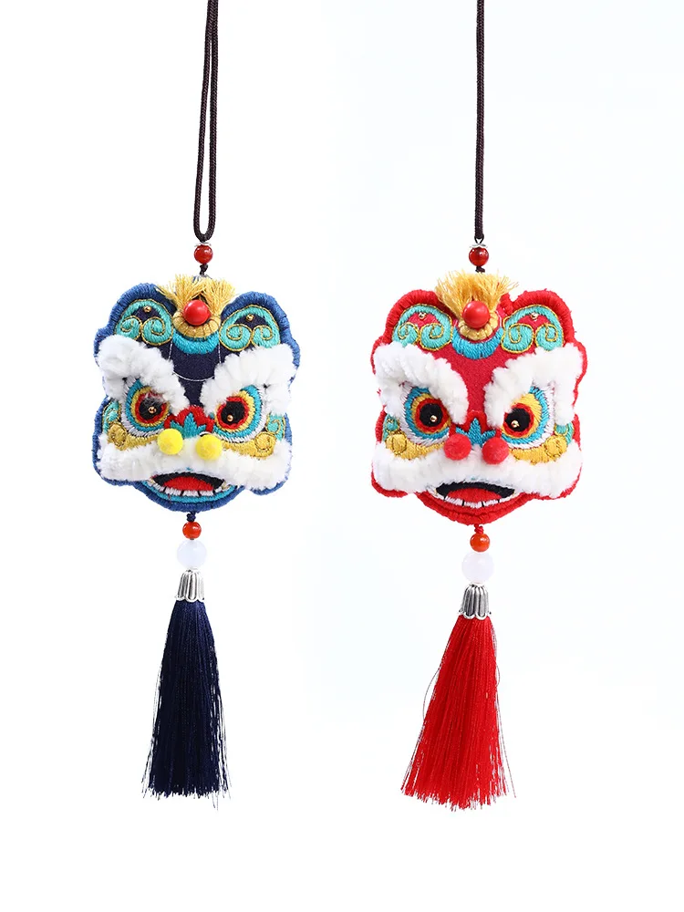 Ожерелье с Львом для танцев китайский амулет наборы вышивки своими руками