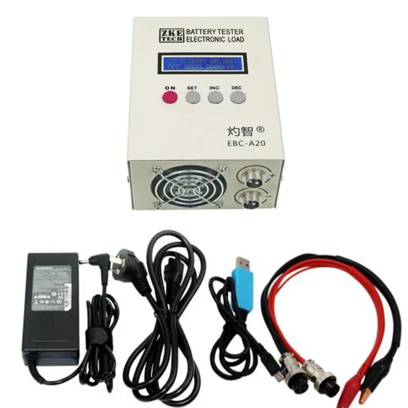 

2021 New EBC-A20 Battery Tester 5A Charge 20A Discharge Support PC Software Control
