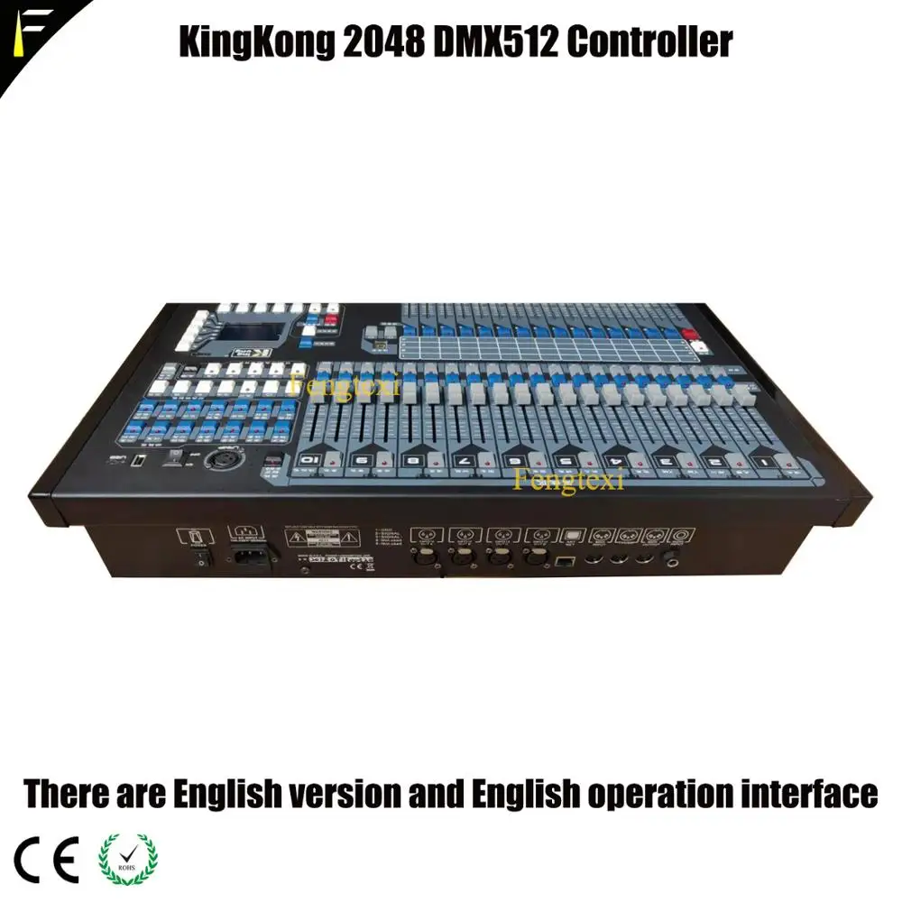 Pro Creator DMX контроллер Настольный 2048 DMX каналы сценический светодиодный луч движущаяся головка Dj контроллер освещения/консоль