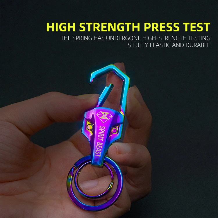 Брелок для ключей SPIRIT BEAST аксессуар ключа мотоцикла креативный цветной брелок