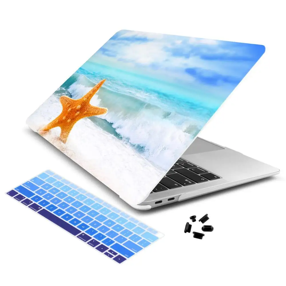 X132 Новое поступление чехол для Macbook Air Pro retina 11 12 13," Mac Book 13 1516 Touch Bar/Touch ID A2141 A1932 A2159 A1990 - Цвет: X132