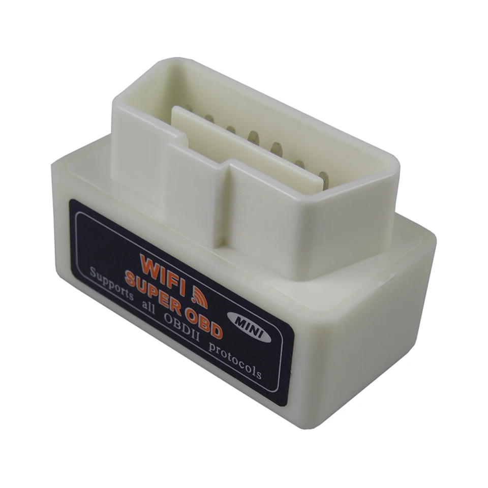 Super ELM327 WIFI OBD2 V1.5 автомобильный диагностический сканер для IOS Android ELM 327 V 1 5 Elm Wi Fi OBDII