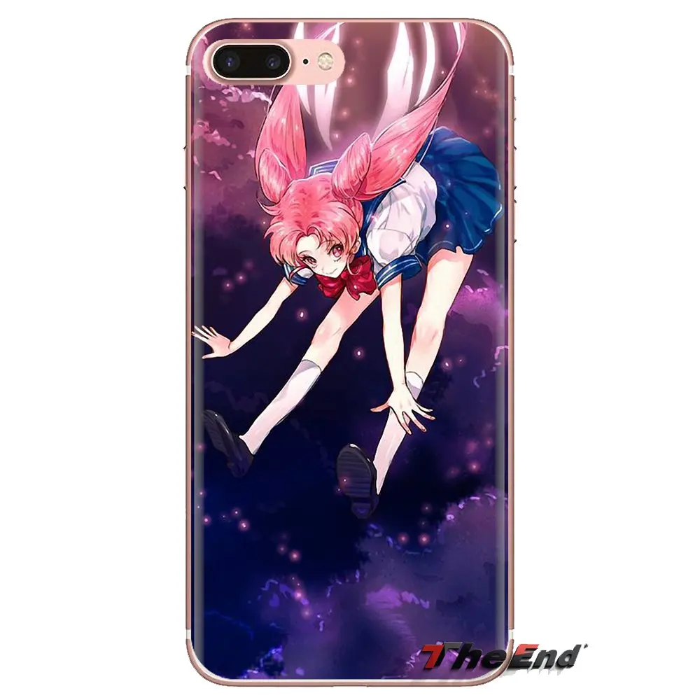 Sailor Chibi Moon Anime Japan For Huawei G7 G8 P7 P8 P9 Lite Honor 4C 5X 5C 6X Mate 7 8 9 Y3 Y5 Y6 II 2 Pro 2017 Ultra Thin Case |