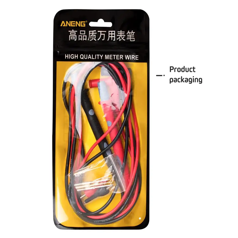 Многофункциональный цифровой мультиметр тестовый провод измерительный кабель #