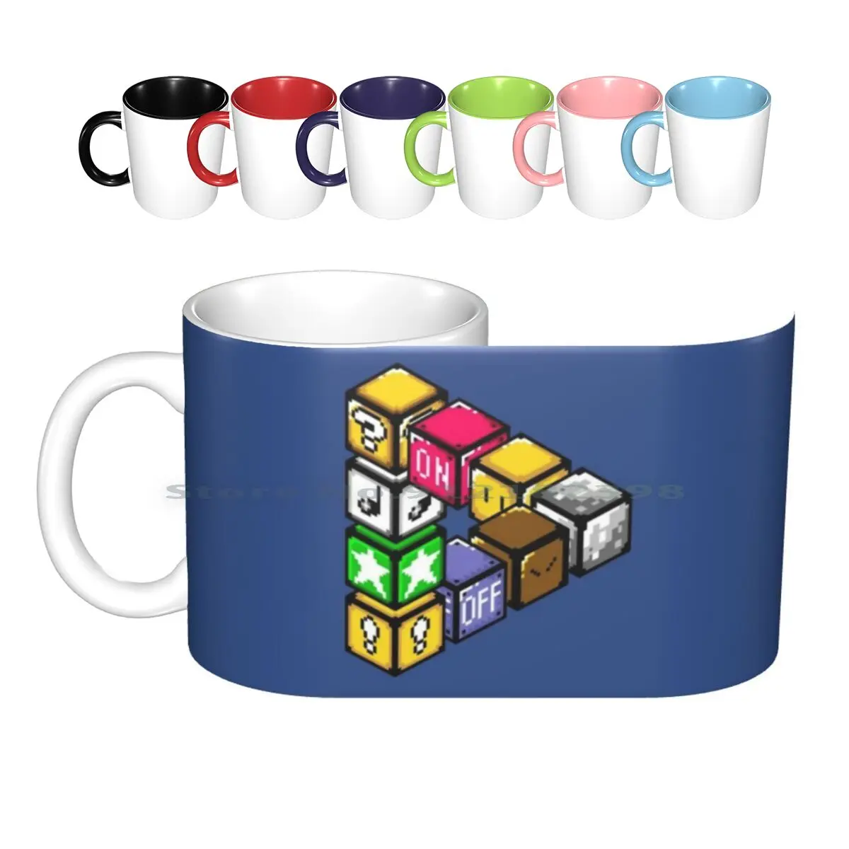 

Forever World Ceramic Mugs Coffee Cups Milk Tea Mug Gamer Gaming Videogames Nextodie Super Bros 16 Bit Snes Creative Trending