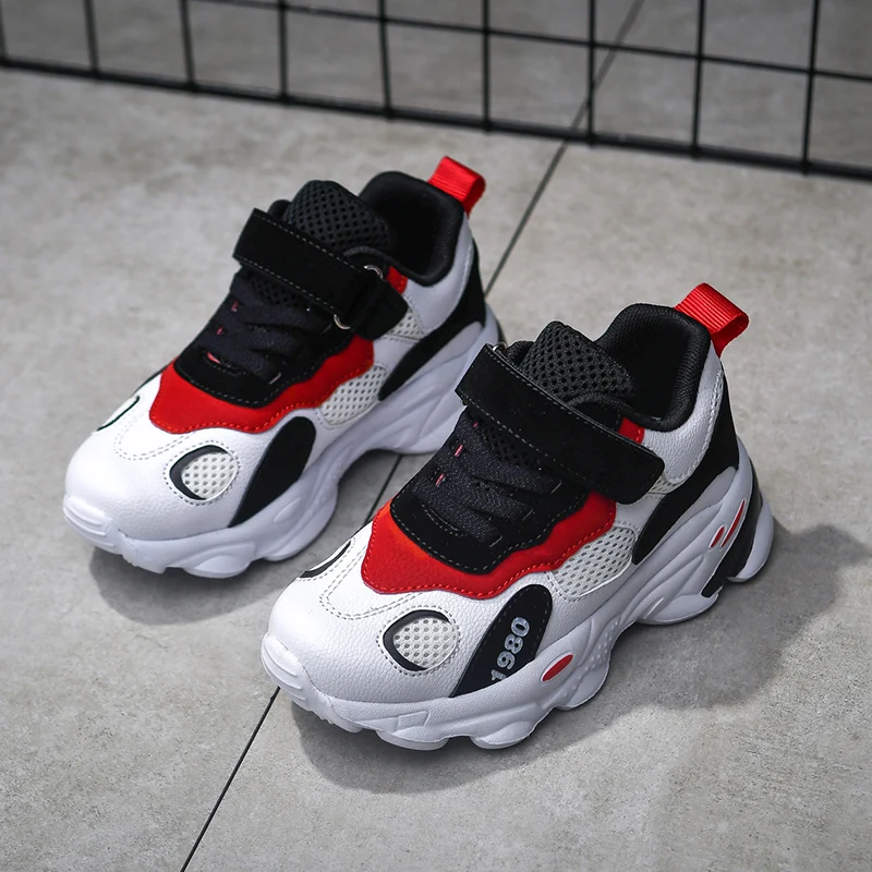 Модные кроссовки для мальчиков детские Детская школьная спортивная обувь мягкая