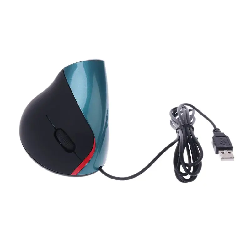 

Vertical Optical USB Mouse Ergonomic Design Wrist Healing For Computer PC Laptop