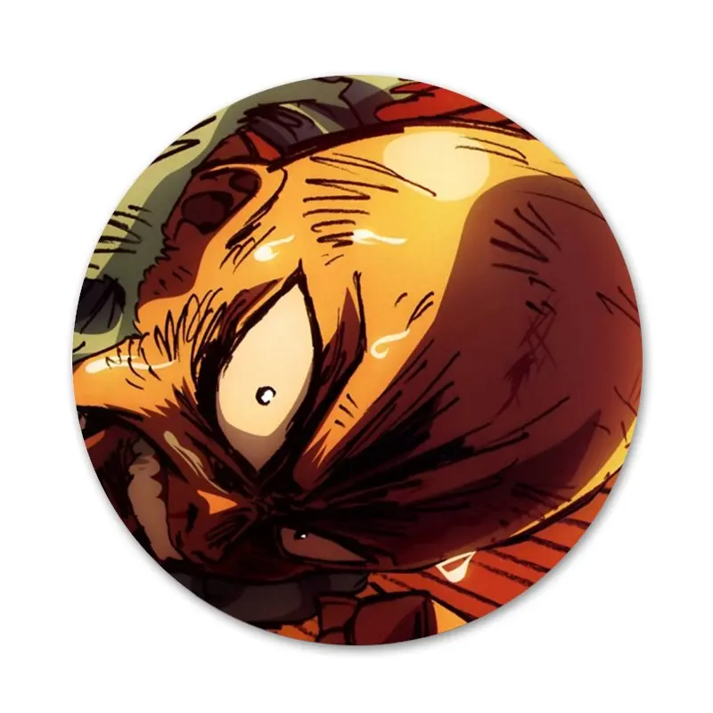 Комиксов Человек один удар значок брошь заколка аксессуары для одежды рюкзак