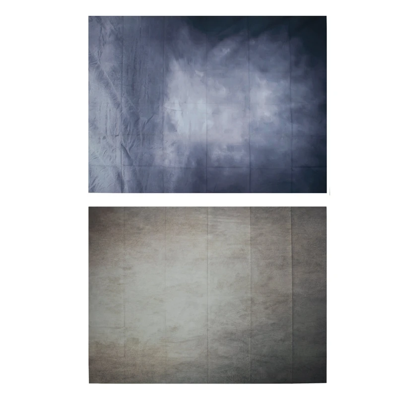 5X7 футов Виниловый фон для фотосъемки ретро бетонная стена и тонкий черный серый