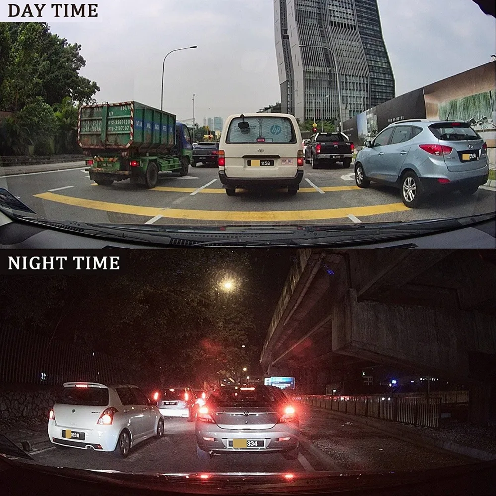 2017 Новый 4 0 дюймовый IPS экран Автомобильный видеорегистратор Novatek Автомобильная