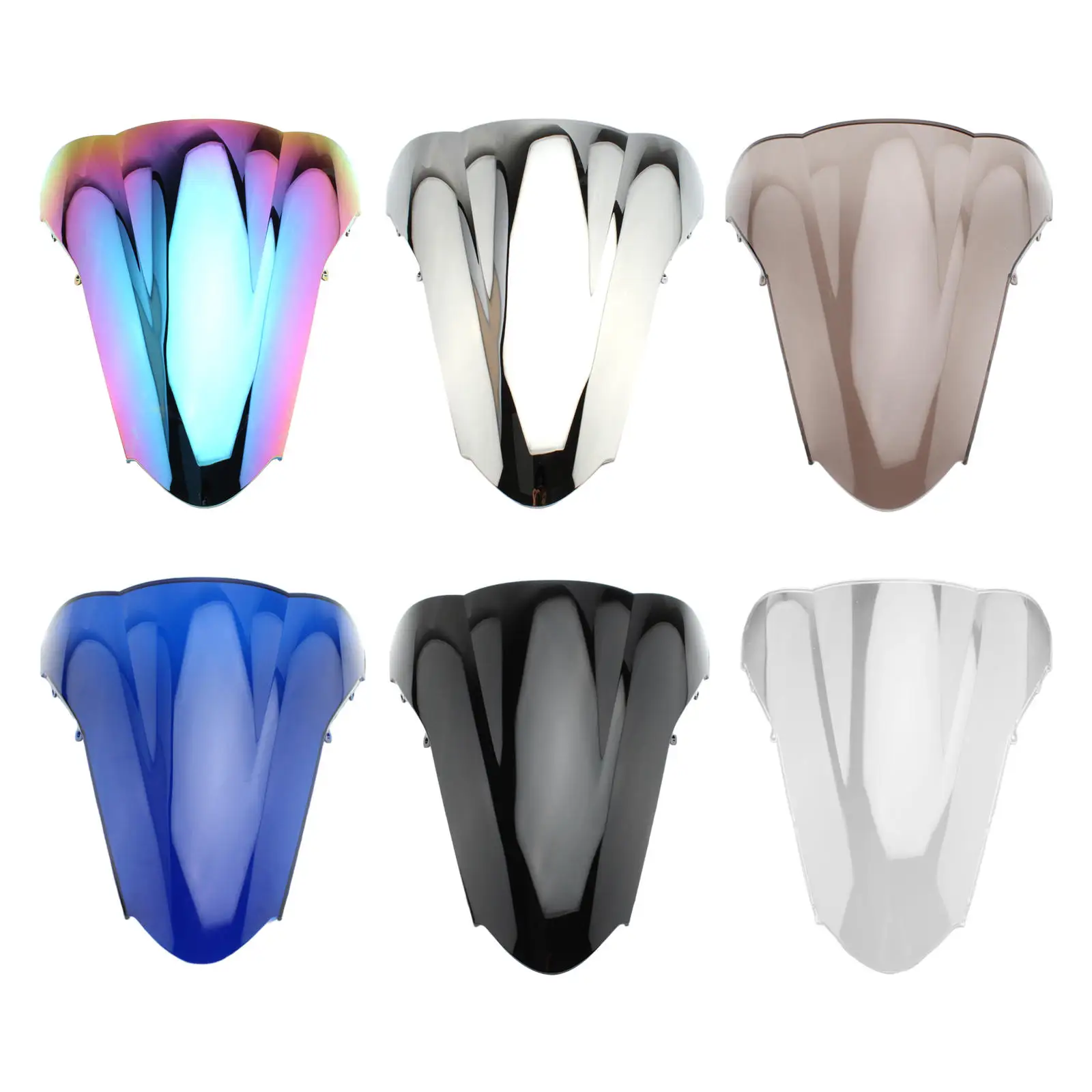 

Motorcycle Windshields PC Plastic Protection Decoration Supplies Parts Wind Deflector Extension Fits for Honda VFR800 02-2012