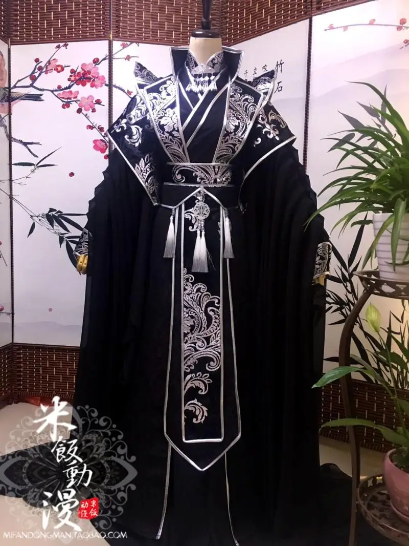 Anime MO DAO ZU SHI Song Lan Cosplay He Xuan Chang Geng Costume Sha Po Lang Tian Guan Ci Fu Character Hanfu Full Set | Тематическая