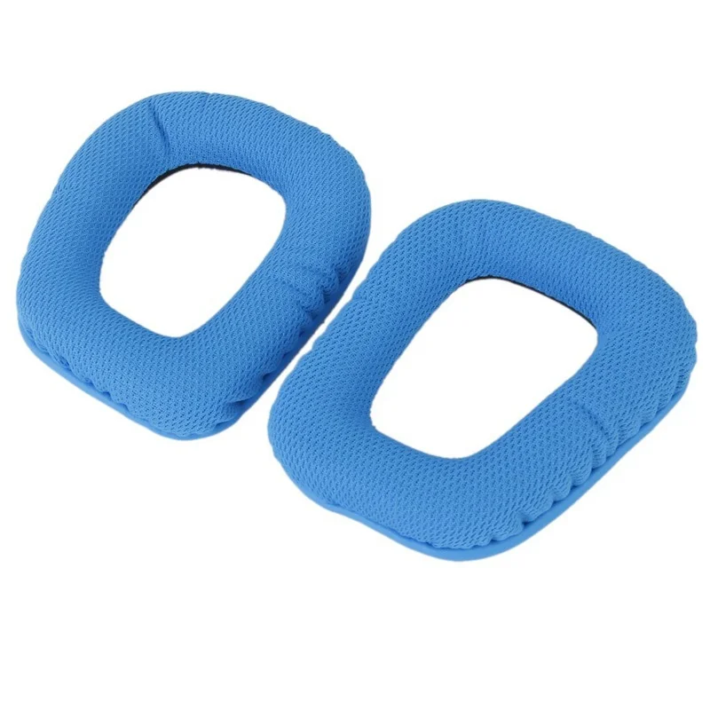 Синяя сменная повязка на голову Подушка оголовье амбушюры Earpad для Logitech G430