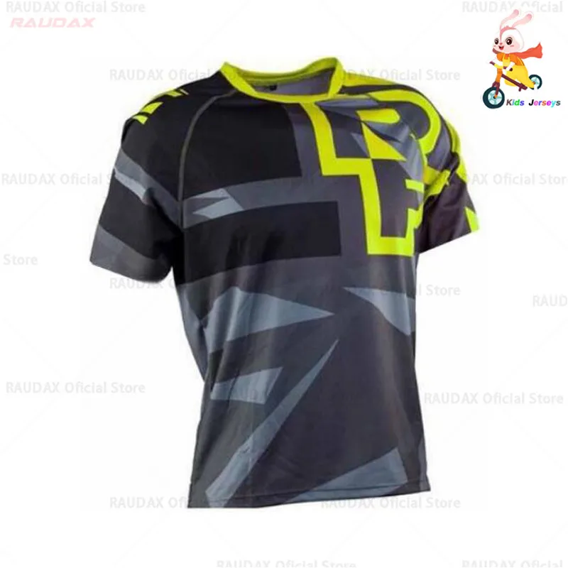 2021 Детская футболка с коротким рукавом детская велосипедная майка горнолыжная