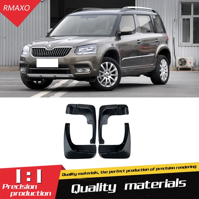 

Для Skoda Yeti 2014-2019 Брызговики передние с цветным и задним щитком брызговики крыло модифицированное специальное