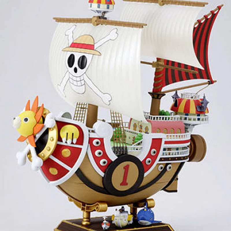 

One Piece THOUSAND SUNNY Thousands of Miles PVC 29cm Going Merry Meili Caravel Anime Collection Model Dolls Toys for Gifts