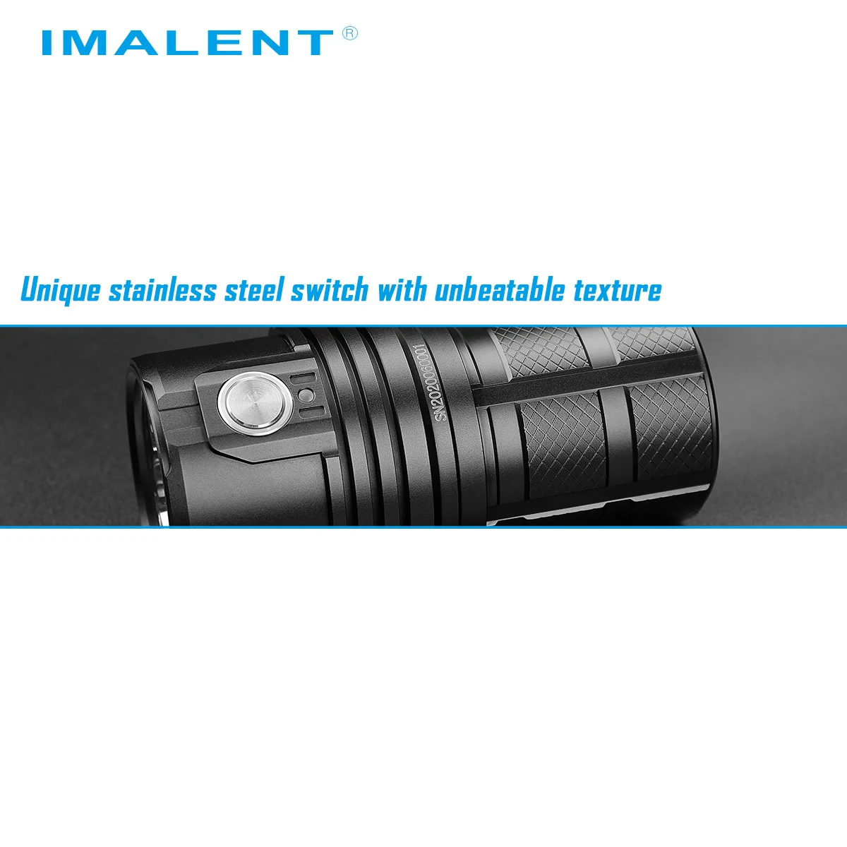 売る Imalent-プロフェッショナルLED懐中電灯,充電式,6モード,25000lm,Cree Xhp,バッテリー付き,超高輝度