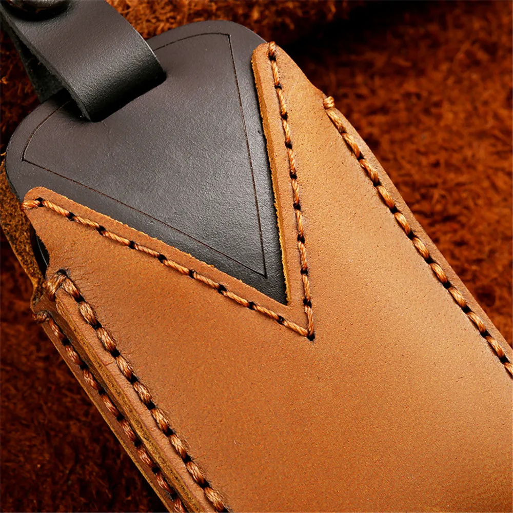 Чехол для автомобильного ключа из натуральной кожи с 4 кнопками и цепочкой Lexus NX 200