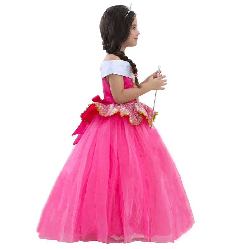 Платье принцессы для косплея Ai Luo розовое платье девочек на Хэллоуин специальное
