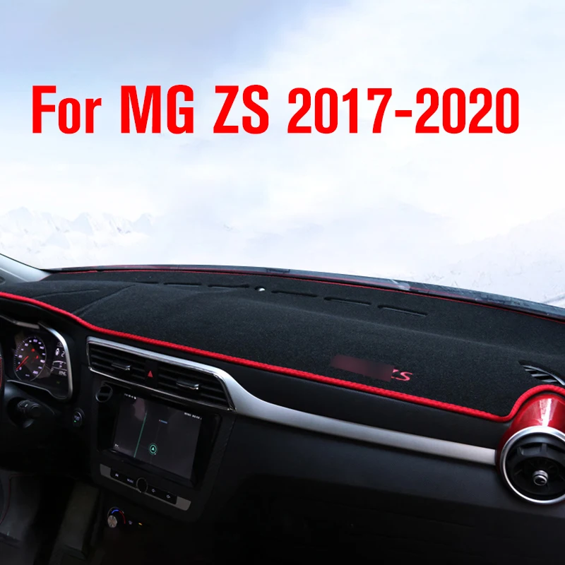 

Коврик для защиты приборной панели от светильник, Накладка для приборной панели, настольное покрытие, коврики для MG ZS EZS 2017 2018 2019 LHD, аксессуа...