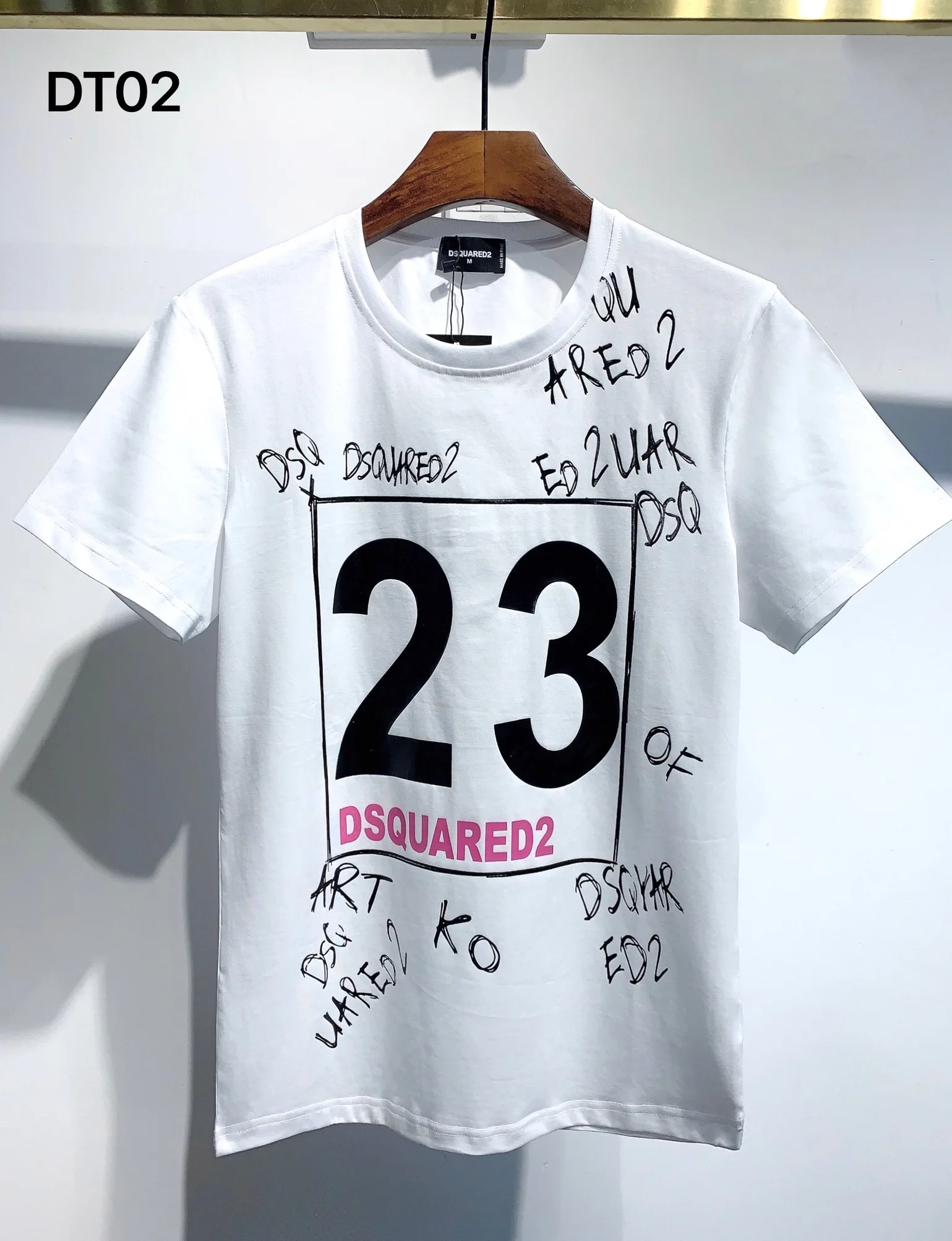 

Summer 21SS logo couple fashion 3D three-dimensional color triangle LOGO printing casual short-sleeved TEE round neck T-shirt