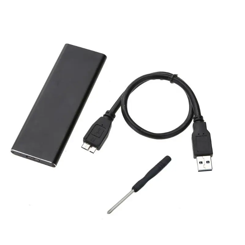 M.2 NGFF SSD SATA to USB 3.0 Adapter 6 Gbps Hard Disk Box External Enclosure Storage Case Support 2230/2242/2260/2280 | Компьютеры и