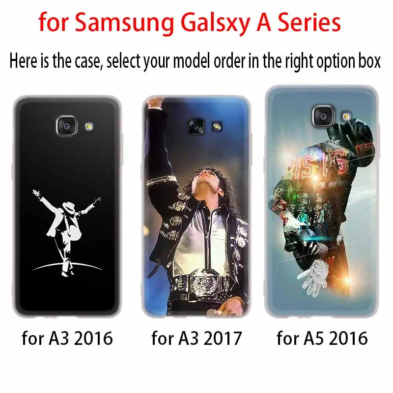 Прозрачный силиконовый чехол майкла джексона для телефона Samsung A50 A70 A80 A30 A40 A90 A6 A8 A9