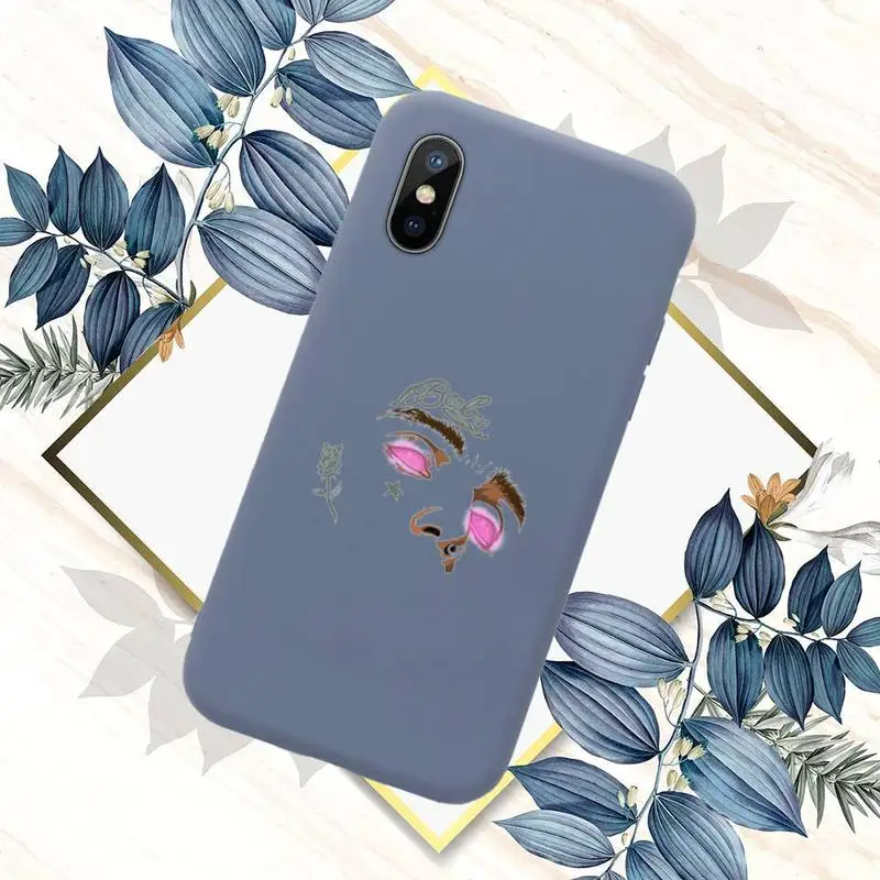 

Lil Peep Phone Case Candy Color for iPhone 11 12 mini pro XS MAX 8 7 6 6S Plus X SE 2020 XR