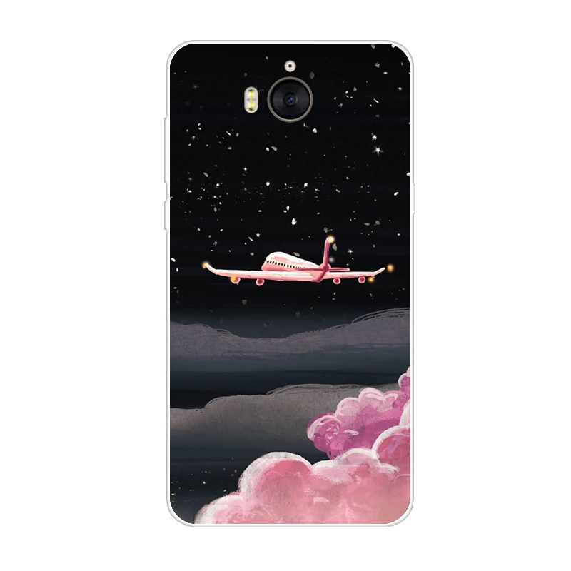 Мягкий силиконовый 5," huawei Y5 Y6 чехол Краски ТПУ huawei Y5 чехол для телефона для huawei Mya-L22 Mya-u29 Fundas coque - Цвет: Флуоресцентный желтый