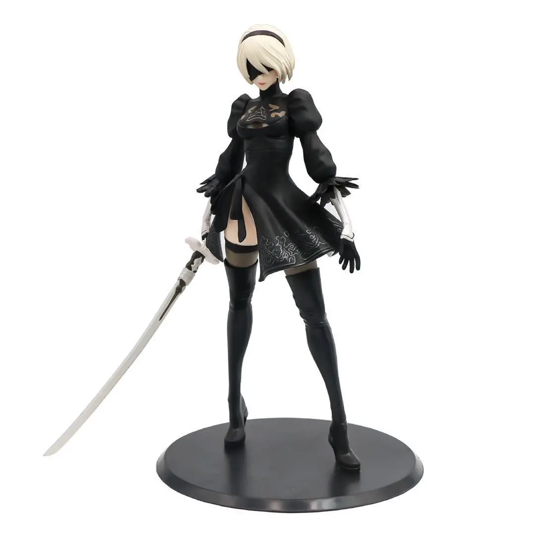 NieR Automata 2B YoRHa № 2 Тип B Smll меч версия фигурка кукла из ПВХ Коллекционная модель