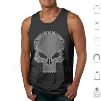 bad circuit tank tops vest sleeveless circuit board skull technology component computer processor science microchip data