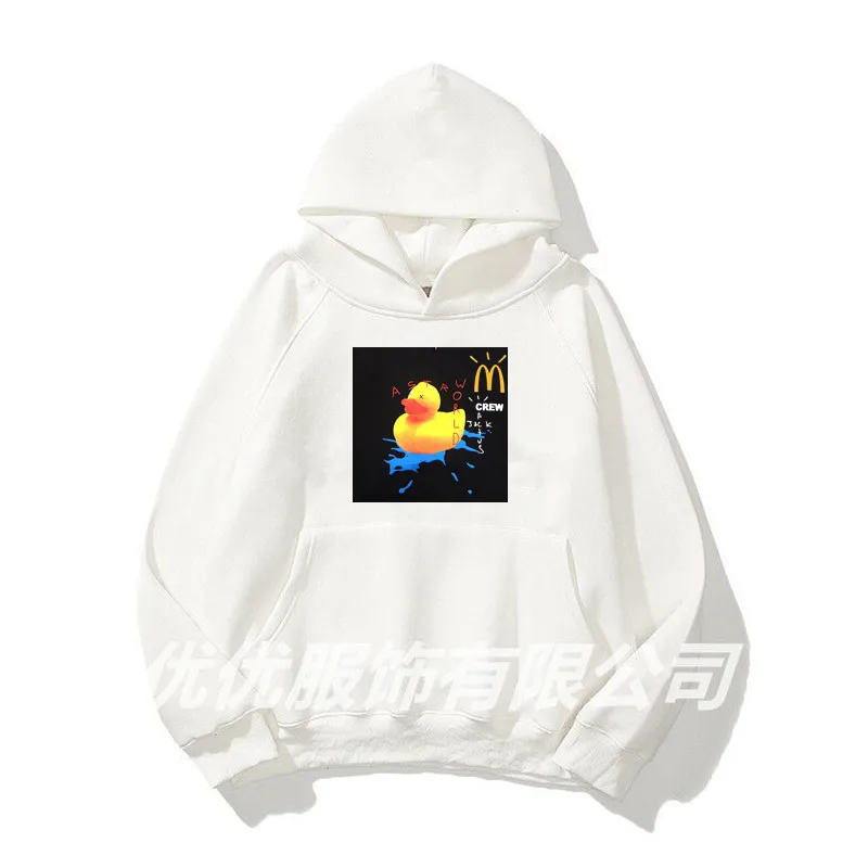 

Travis Scotts McDonald's Hip Hop Hoodies Cactus Jack Swag Print Funny Women Men Hooded Sweatshirt Travis Scotts Casual Pullover