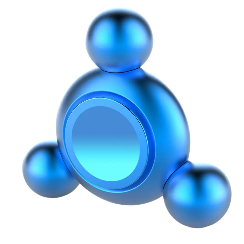 Круглая форма алюминиевый сплав ручной Спиннер твердый Профессиональный кончик