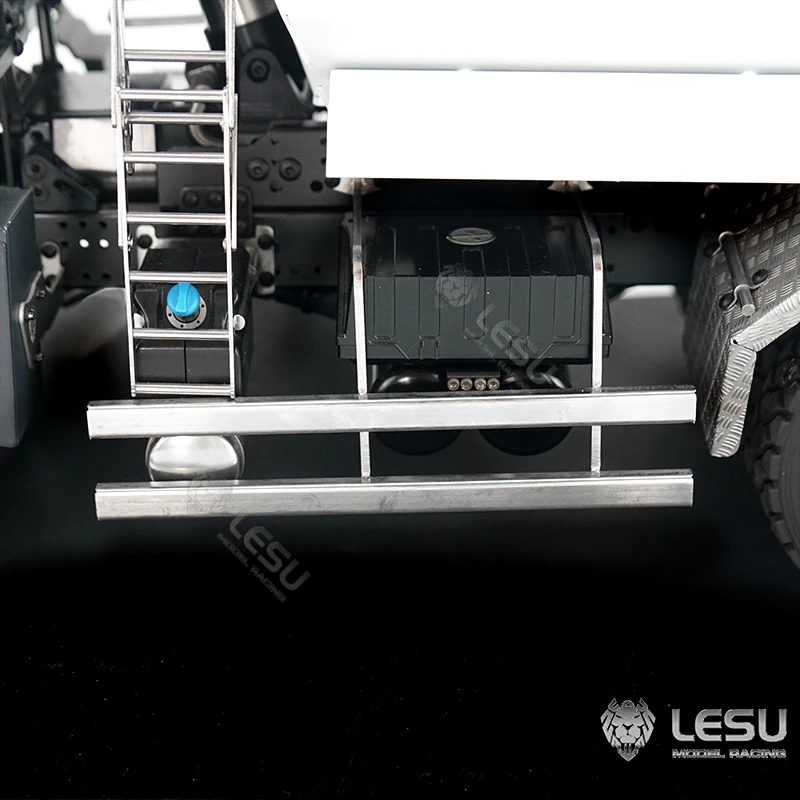 Гидравлический самосвал LESU 1/14 модель 6*6 Передний Цилиндр MAN Tamiya TH02557-SMT2 | Игрушки и