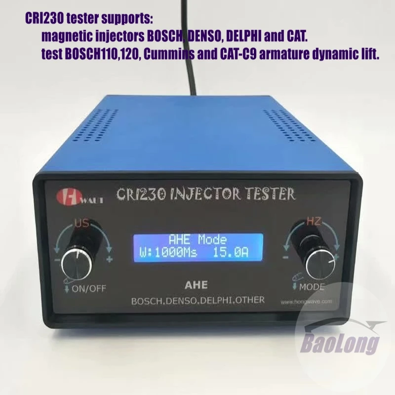 Для Bosch Denso Delphi CAT прибор для проверки инжектора с общей топливной магистралью CRI220