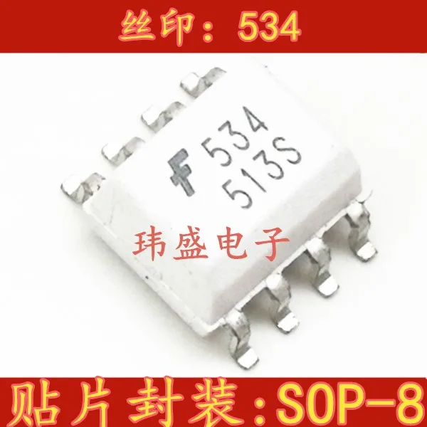 

Freeshipping 10PCS/LOT HCPL-0534 SOP-8 534 FOD0543 MOC0534