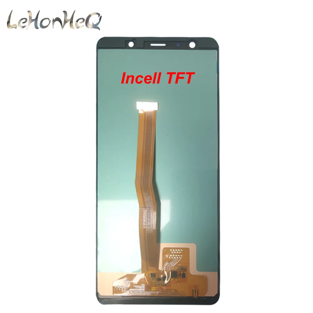 Супер AMOLED/OLED/TFT lcd для samsung Galaxy A7 A750 SM-A750F A750F дисплей с сенсорным экраном в сборе Запасная часть
