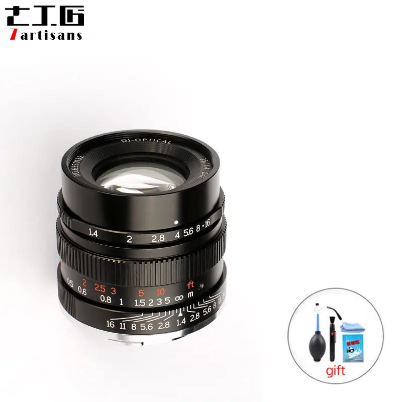 7artisans 35 мм f1.4 полный кадр len для всех одной серии SONY E mount DSLR камер A7 A7II A7R A7RII A7m3 A7RM3 A7M3