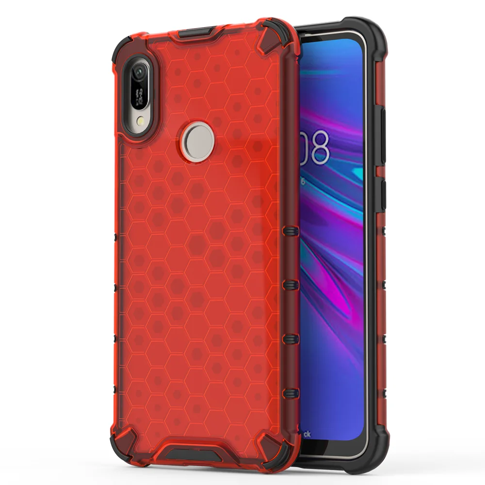For Hauwei Honor 8X Y9 Y6 Prime Y7 Mate 20 New TPU+PC Honeycomb Rugged Hybrid Armor Hexa Core Case Cover Shockproof Shell KY390 | Мобильные