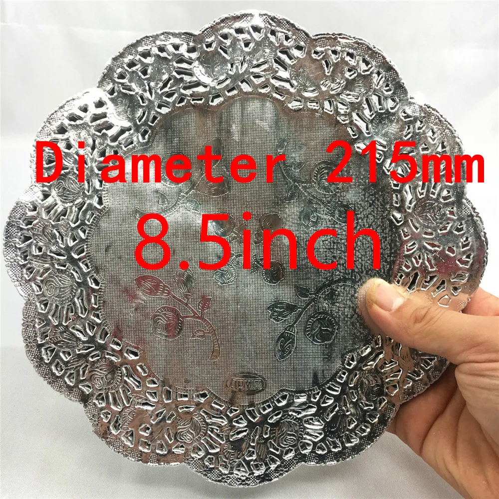 20pcs 8.5inch 9color Gold Pink Blue Red Round Diameter 215mm Paper Lace Doilies Placemat for Christmas Wedding Party Decoration | Дом и сад