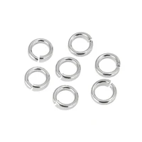 200pcs stainless steel open ring 3 5mm 4mm 5mm 6mm 7mm 8mm 9mm jump rings diy making jewelry connector accessoires ring findings