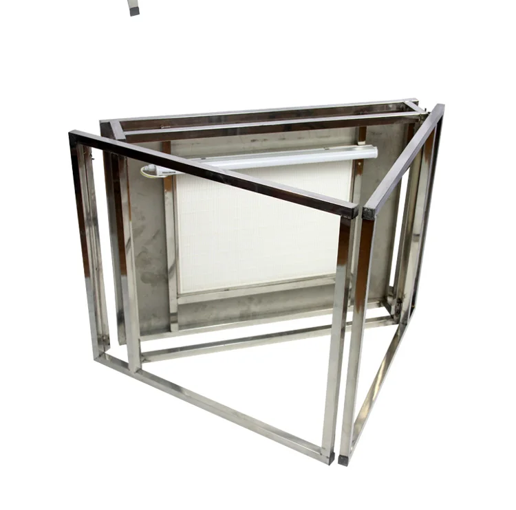 tbk 805 anti static dust free working room aluminum work bench for phone lcd repair refurbishing cleaning room can folded free global shipping