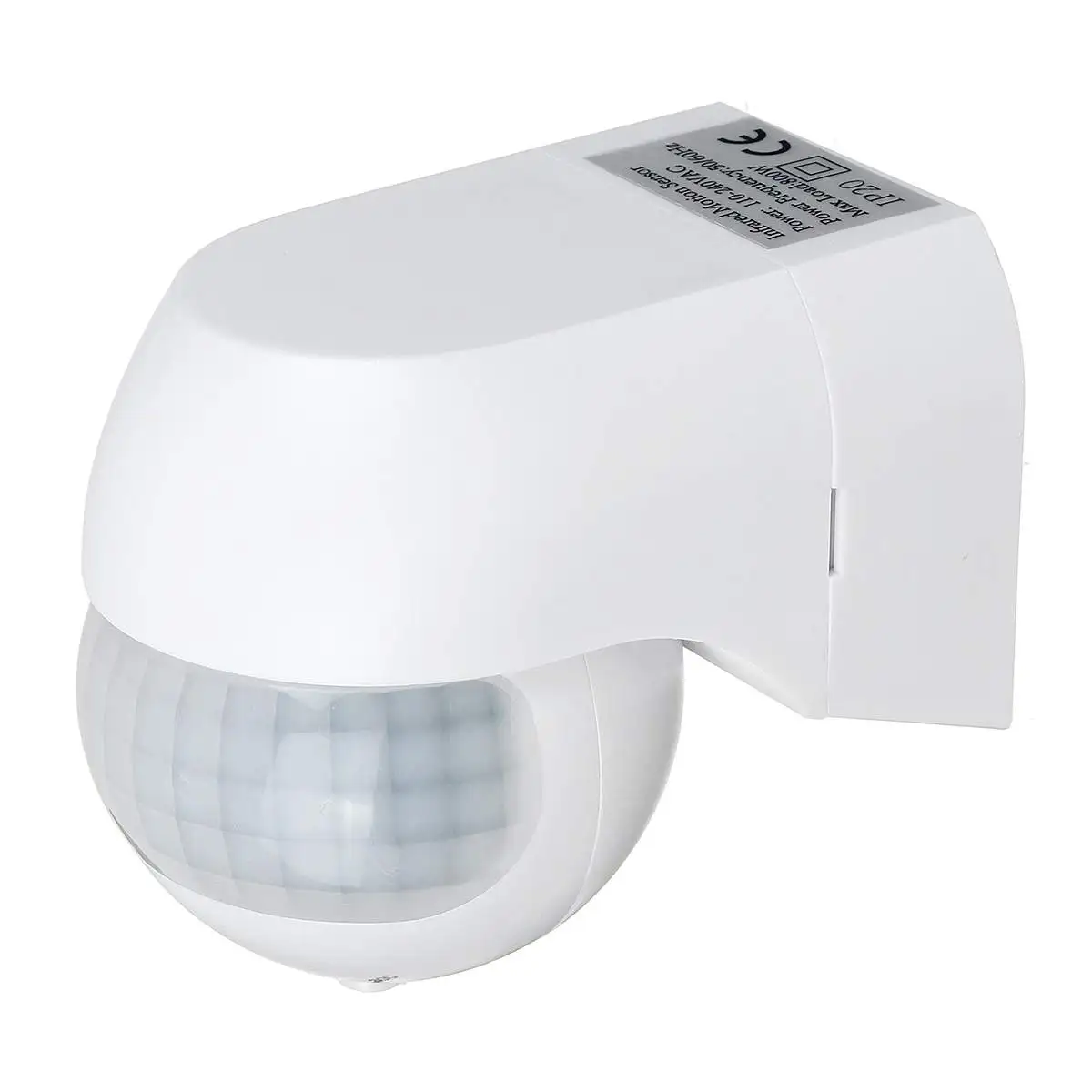 

Sensitive PIR Infrared Motion Sensor Outdoor Waterproof 180 Degree Alarm Detector Adjustable Home Security Protection